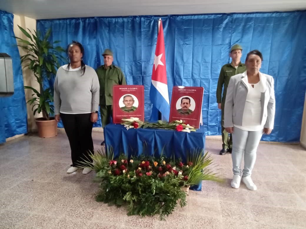 Guardia de Honor a los combatientes caídos en Venezuela